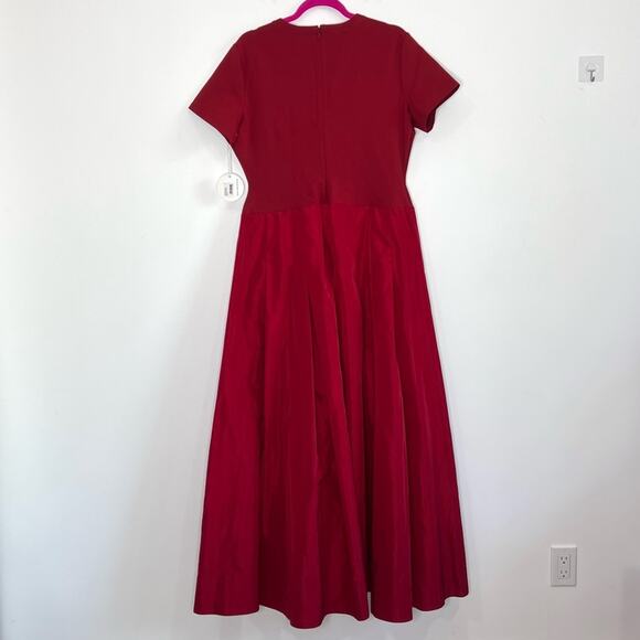 NEW NWT Staud Hopper Maxi Dress in Rouge Red - Picture 6 of 9